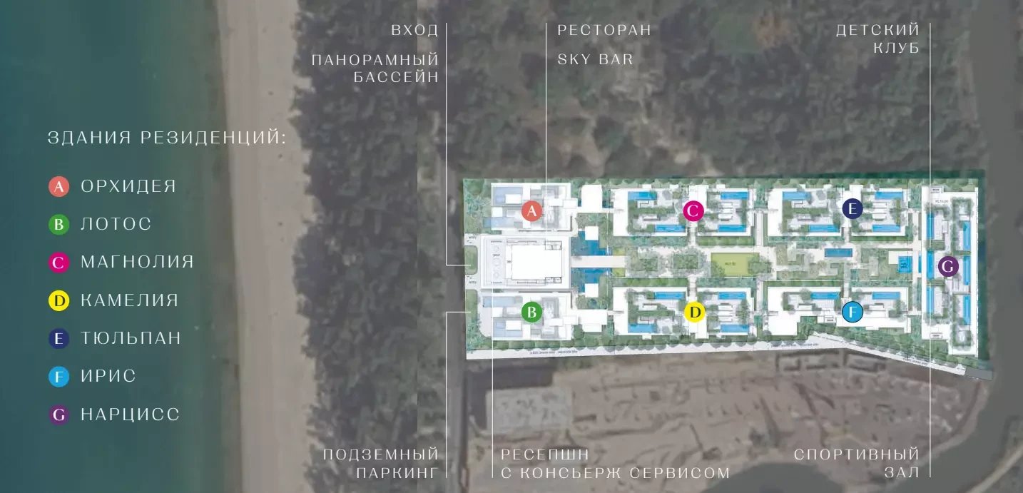 masterplan проекта Gardens of Eden masterplan проекта Gardens of Eden